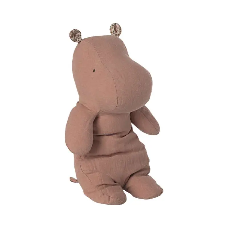 Maileg Safari Friends - Flodhest - Medium - Gammel Rosa
