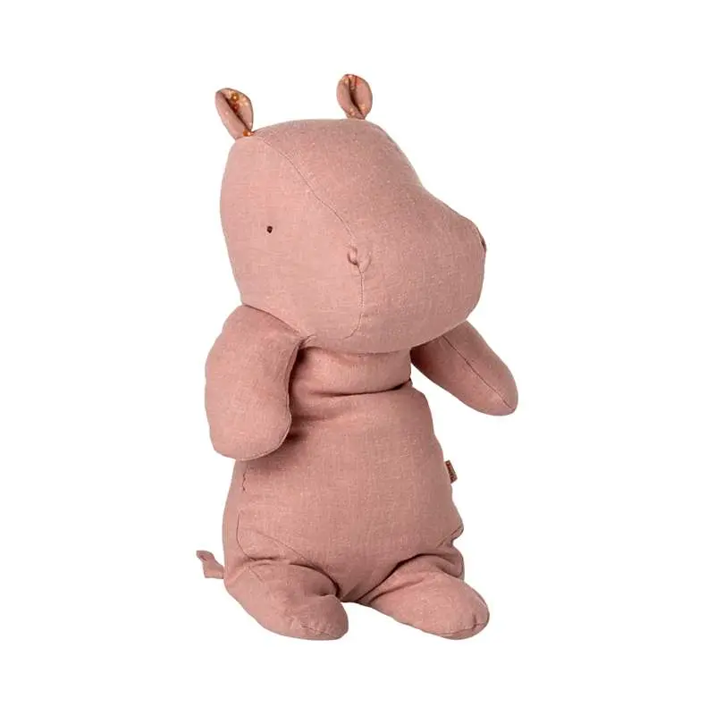 Maileg Safari Friends - Flodhest - Medium - Rosa