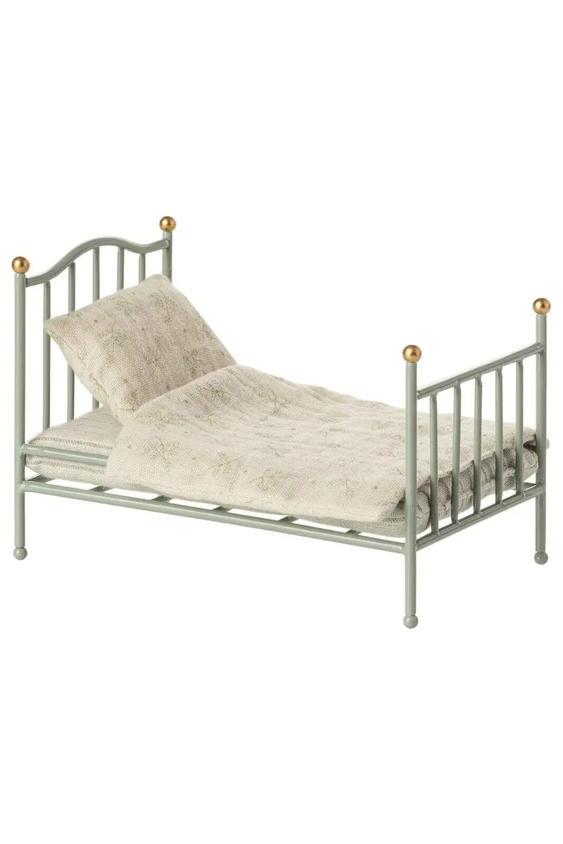 Maileg - Vintageseng, Mus - Mint - Mouse Furniture