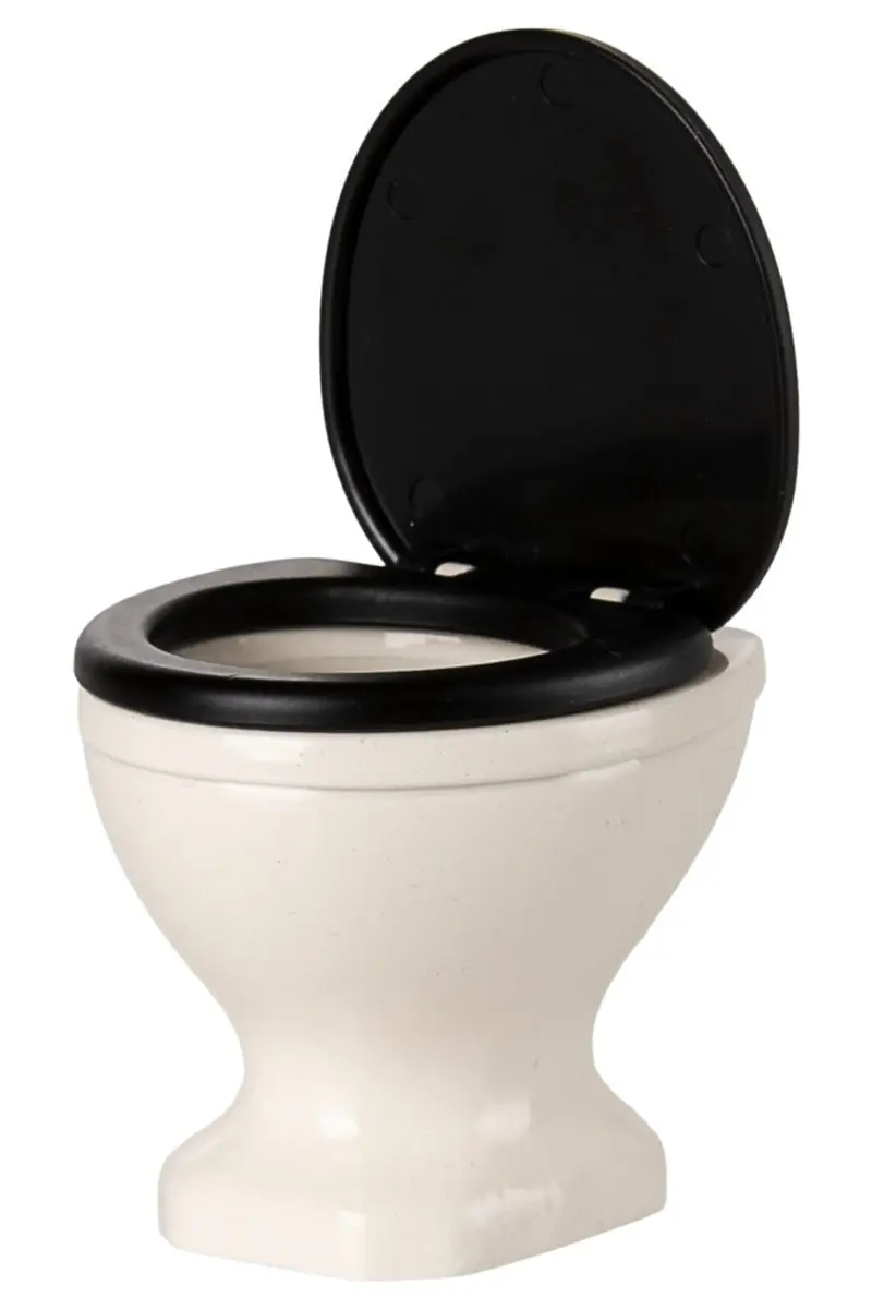 Maileg - Wc, Mus - Råhvid - Mouse Furniture