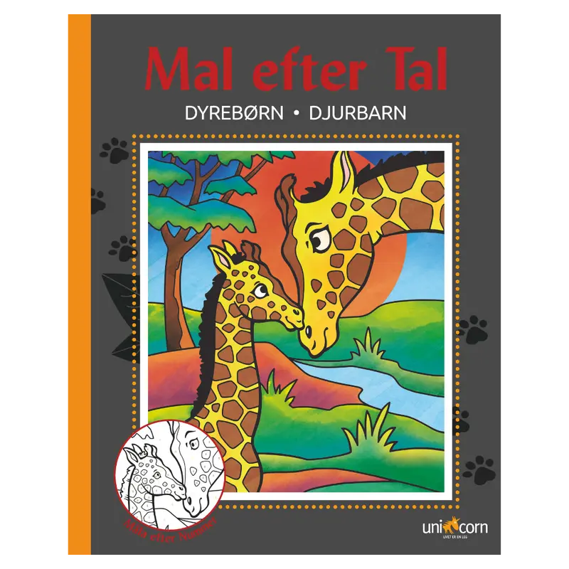 Malebog, Mal efter tal, dyrebørn