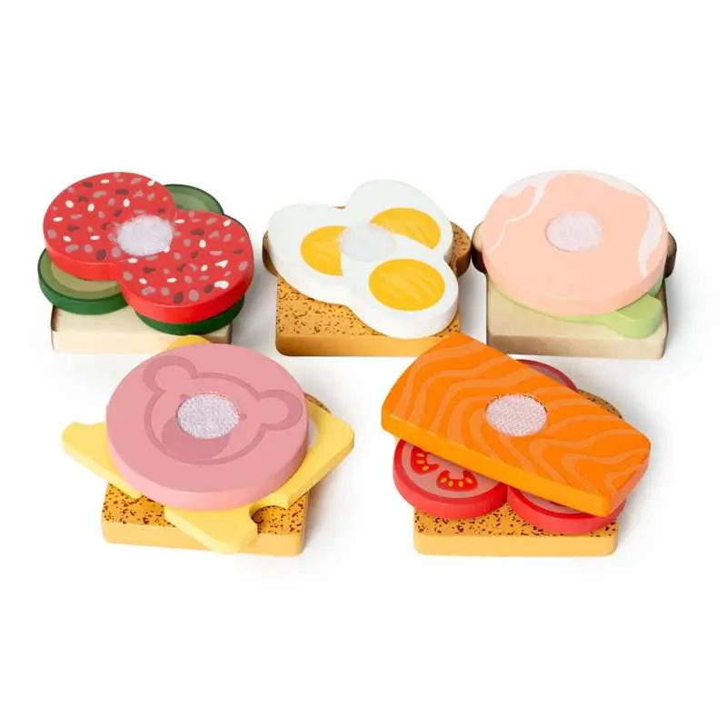 MaMaMeMo Legemad i Træ - Sandwich