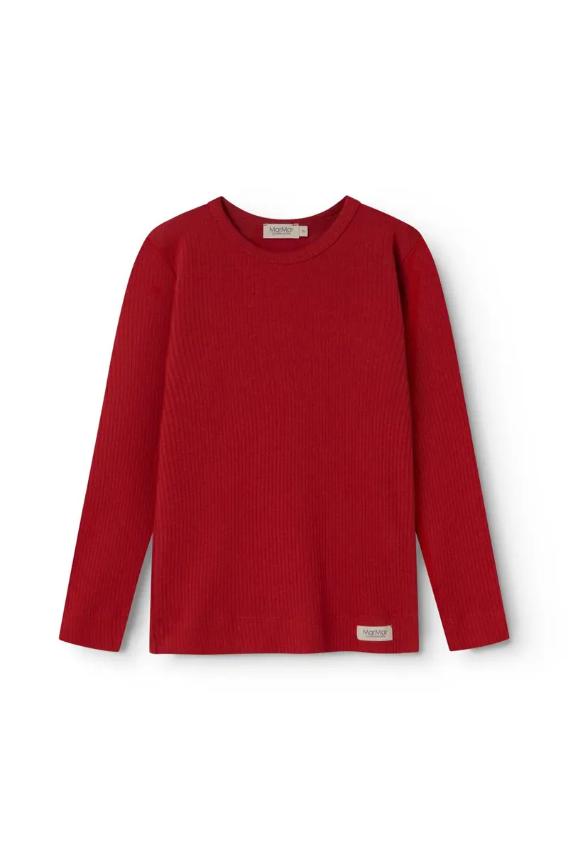 Marmar Copenhagen - Plain Tee Ls 265-001-30 - 3592 - Cherry