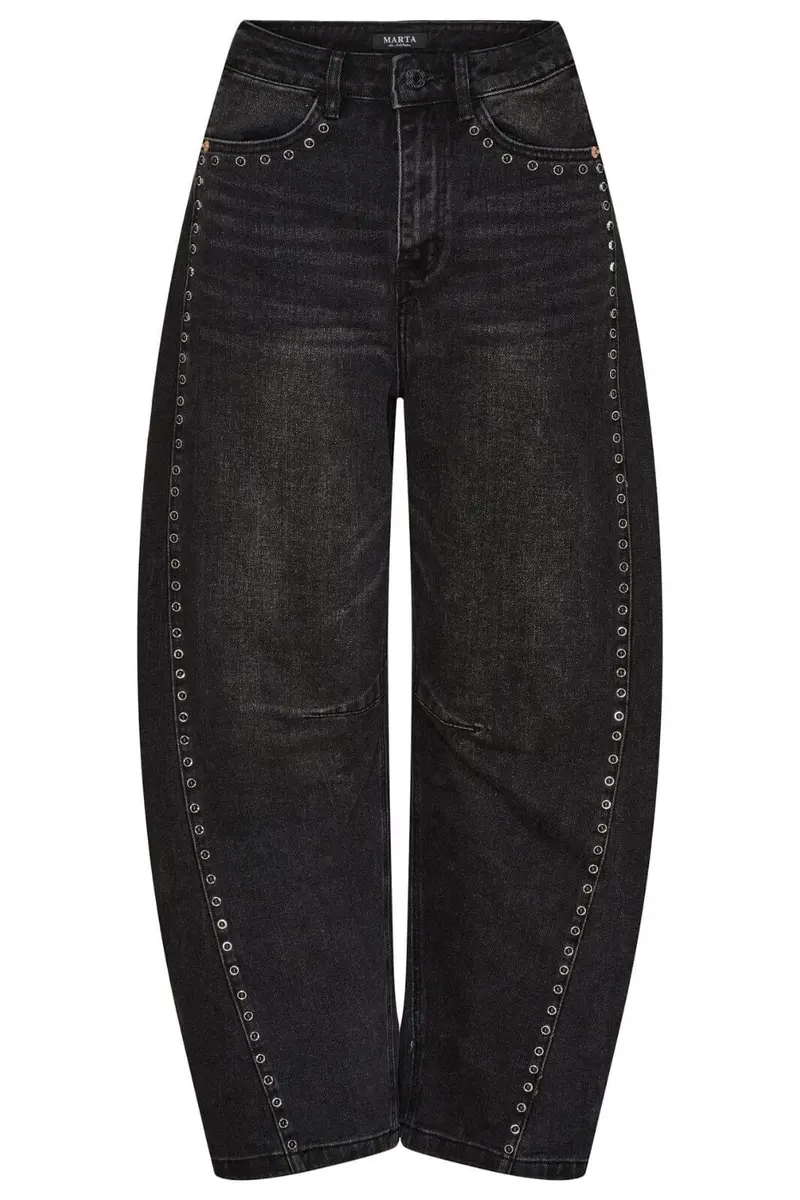 Marta Du Chateau - Cbitten Jeans MDC226-8605 - Black