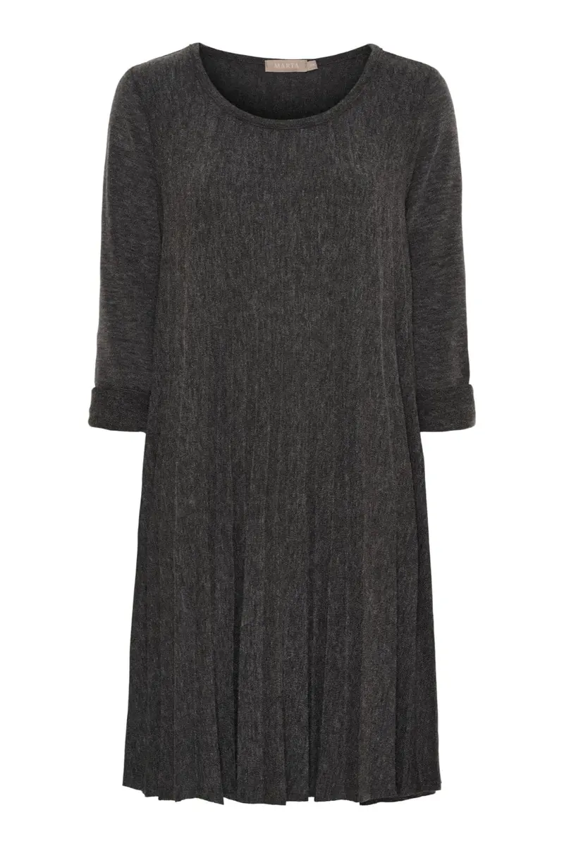 Marta Du Chateau - Cjasmin Dress 71653 - Dark Grey