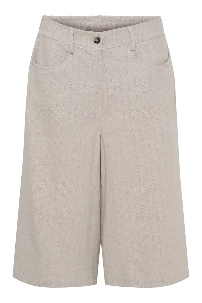 Marta Du Chateau - Mdcadrielle Pants 8053 - Beige Stripe