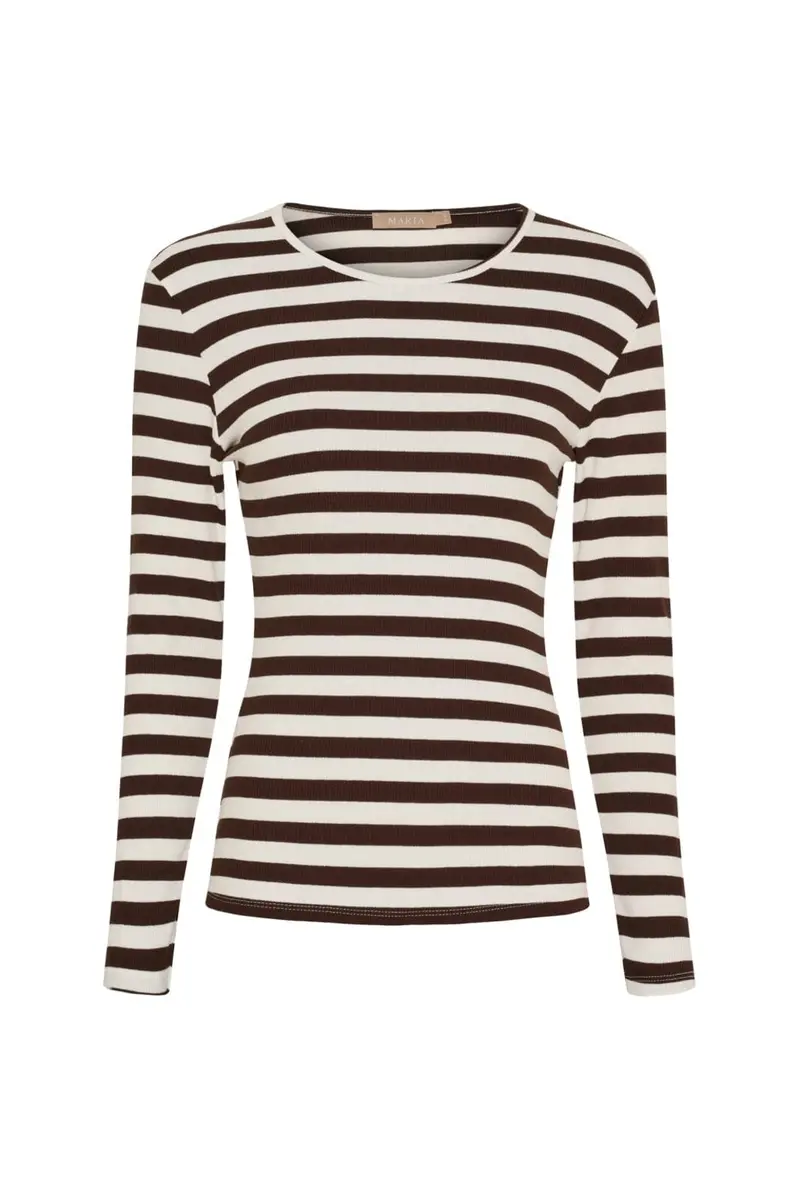 Marta Du Chateau - Mdcbegonia Ls Tee 7702 - Moro