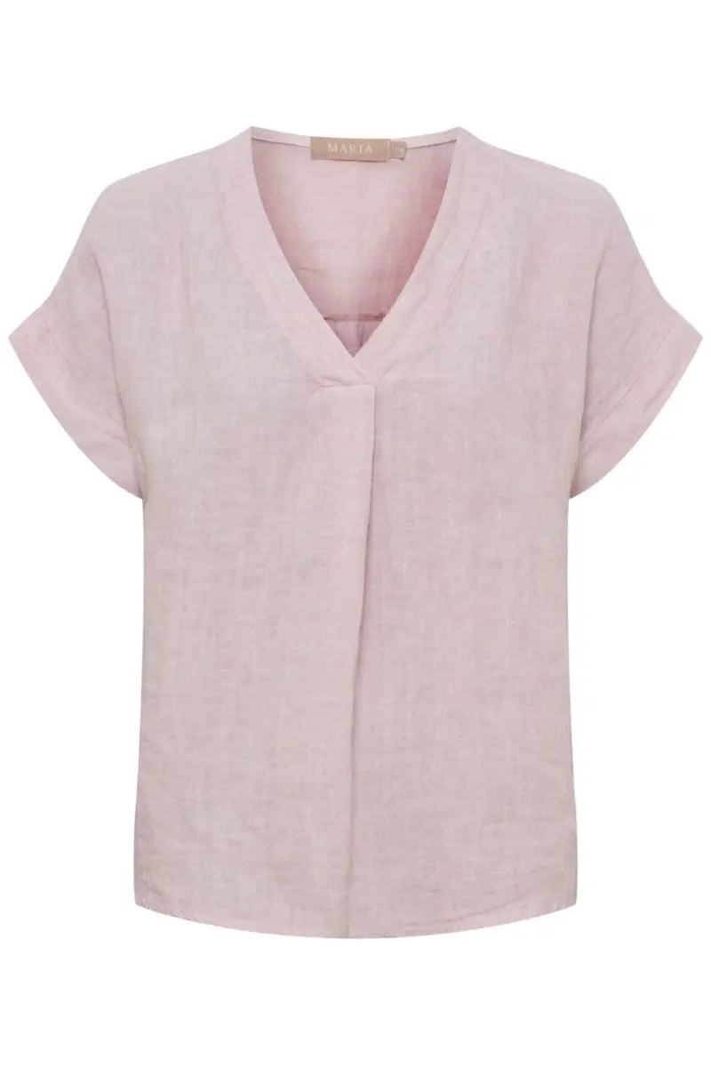 Marta Du Chateau - Mdcbellissima Blouse 86520 - Cipria