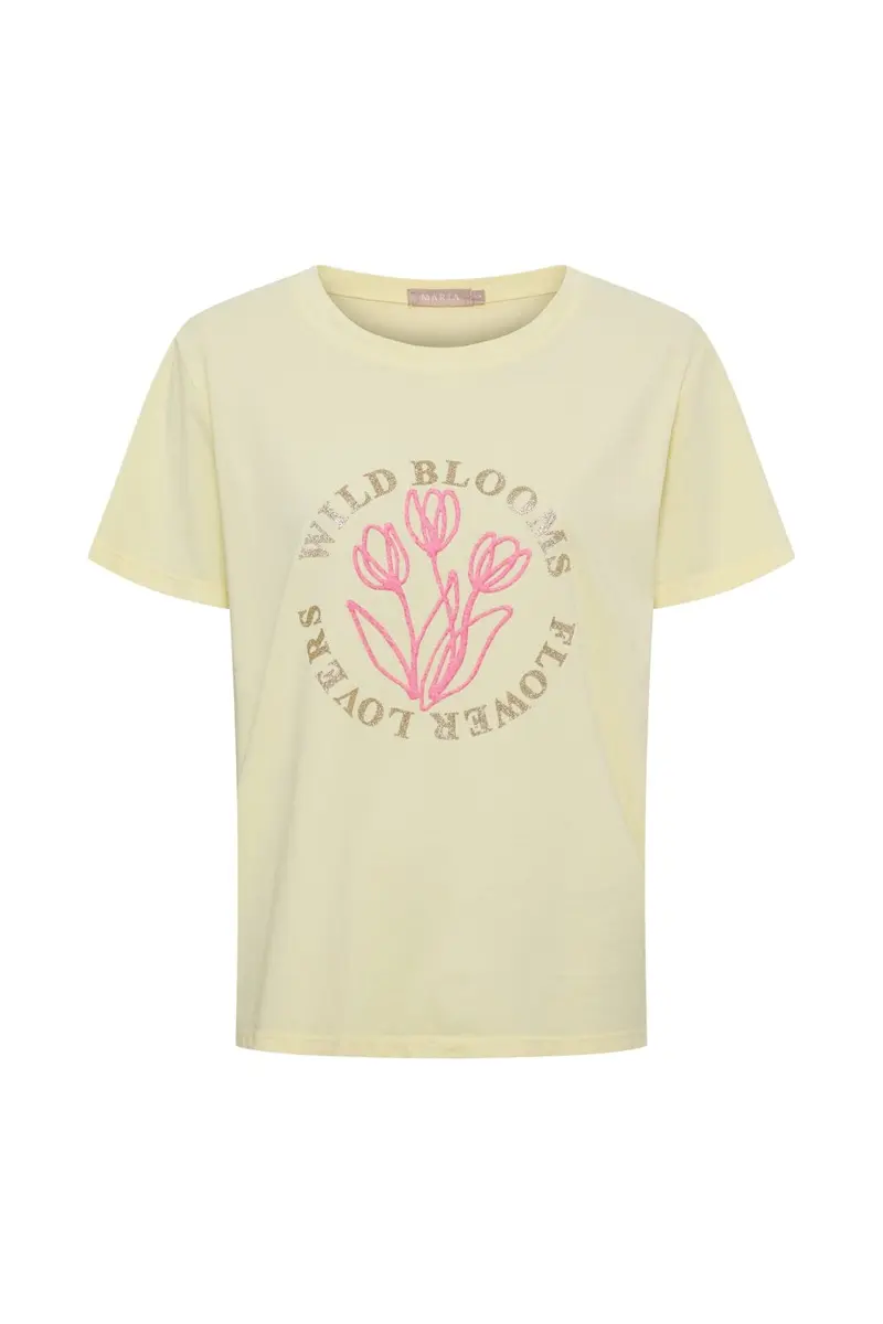 Marta Du Chateau - Mdcbrianna Tee 22585 - Yellow