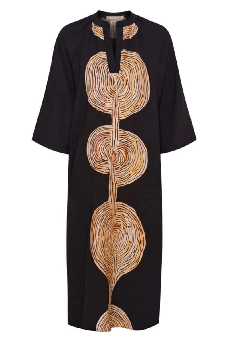 Marta Du Chateau - Mdcbrisa Dress 59730 - Black/Beige