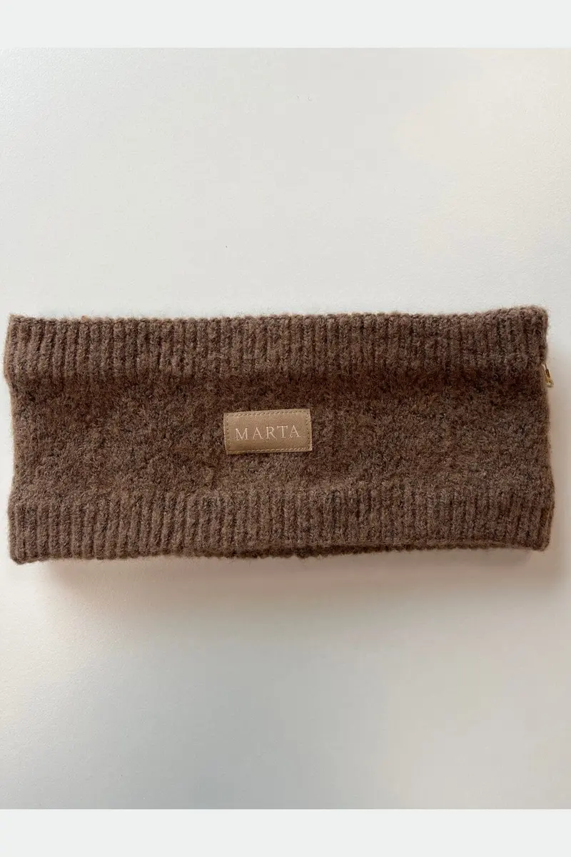 Marta Du Chateau - Mdcdonnie Headband T1366-Ba - Brown