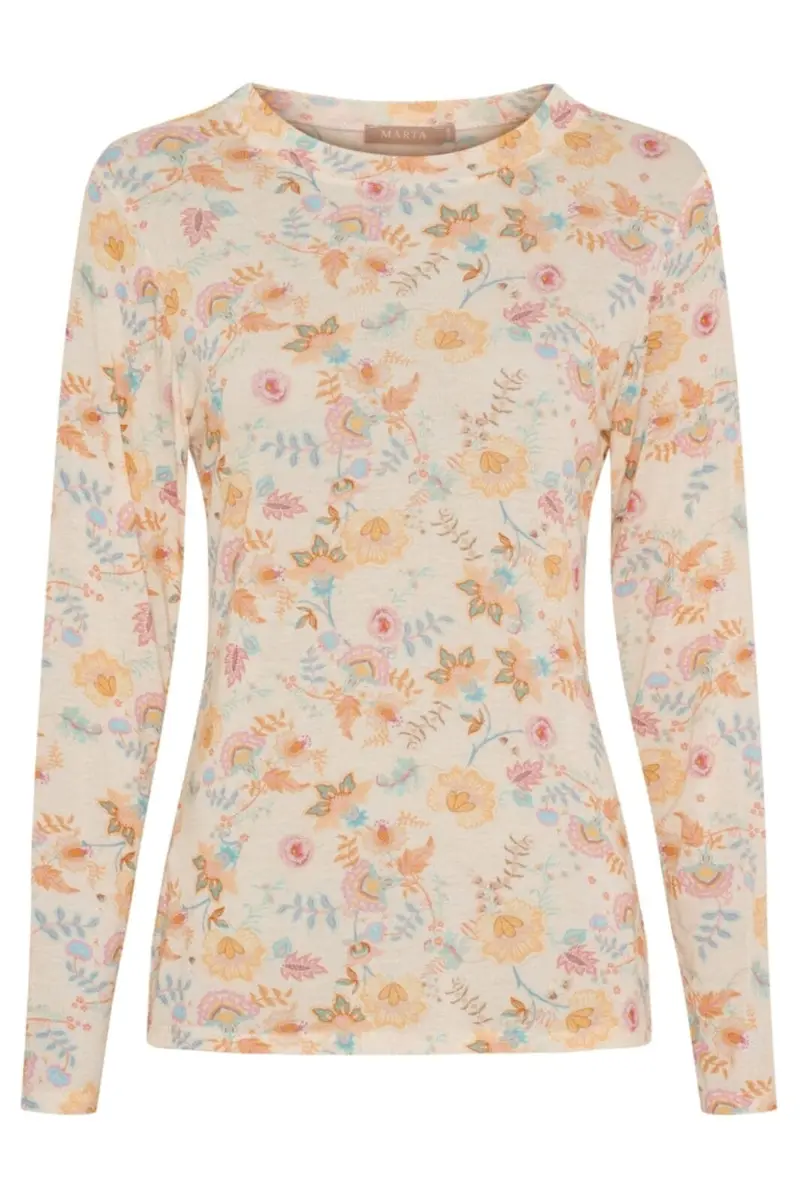 Marta Du Chateau - Mdcelissa Top 7914 - Beige