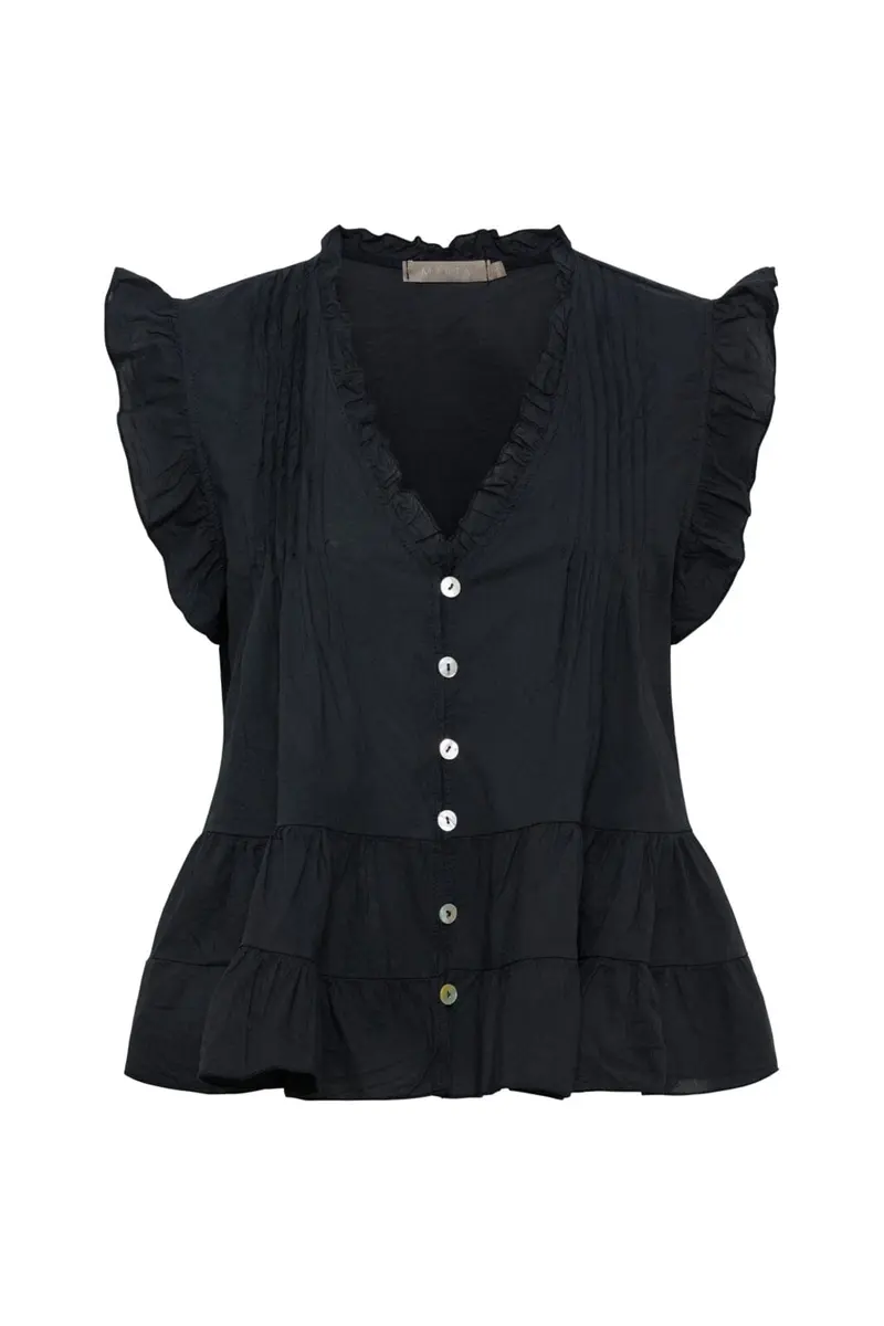Marta Du Chateau - Mdcemira Top TC68181 - Black