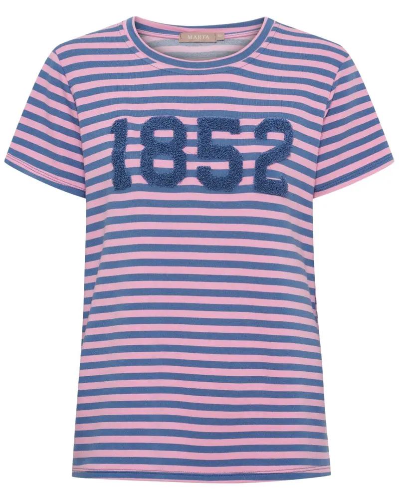 Marta Du Chateau - Mdchertha Tee 84275-1852S - Pink/Jeans
