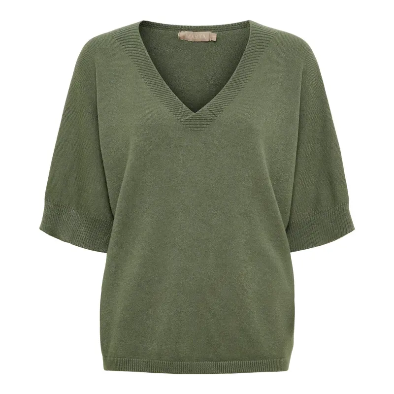 Marta Du Chateau - Mdcinaya Knit 9587 - Military Melange
