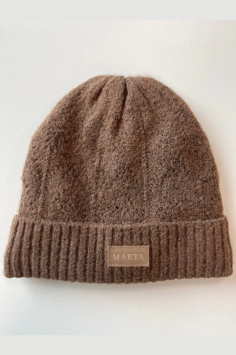 Marta Du Chateau - Mdcjamie Beanie T1368-Ba - Brown
