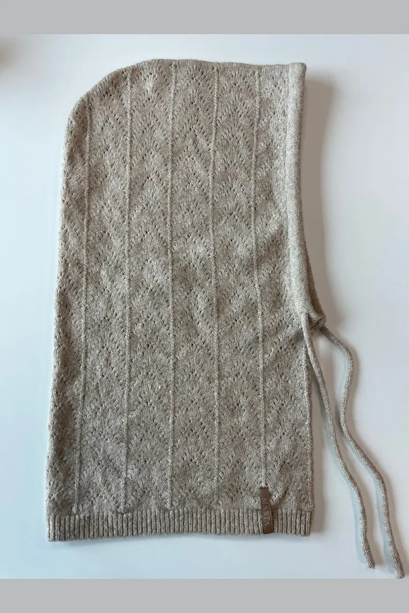 Marta Du Chateau - Mdcjytta Balaclava T1367-Ba - Beige