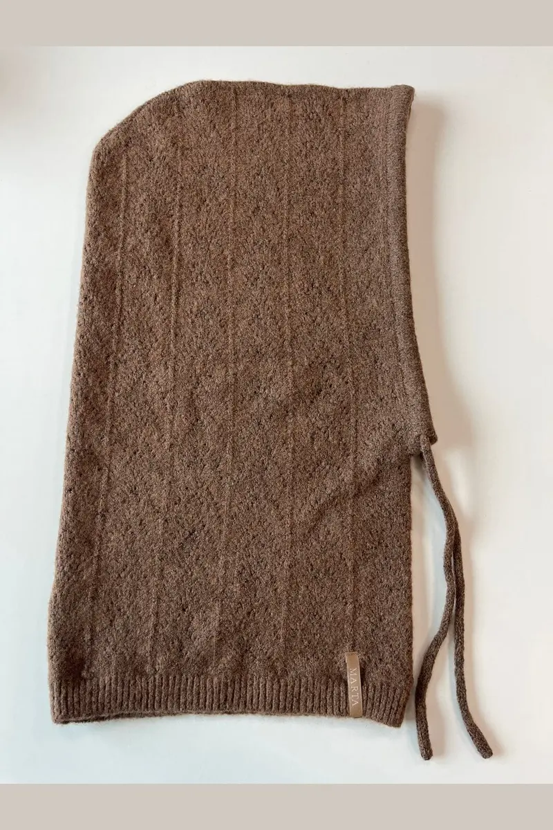 Marta Du Chateau - Mdcjytta Balaclava T1367-Ba - Brown