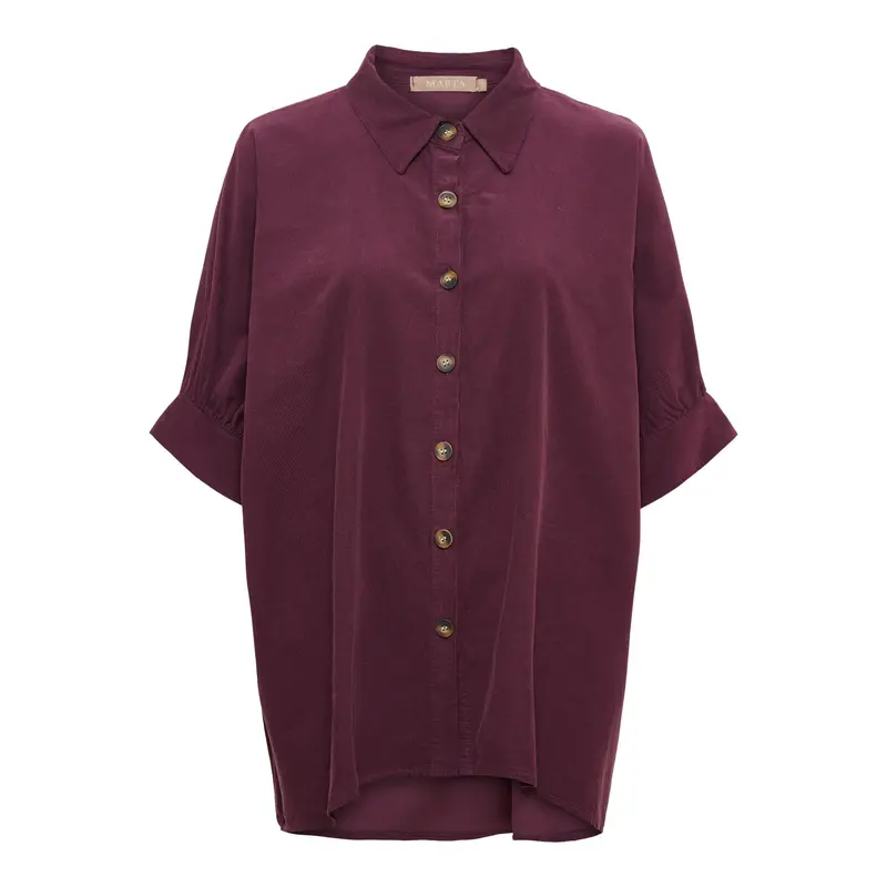 Marta Du Chateau - Mdckaori Shirt 86250v - Bourgogne78003