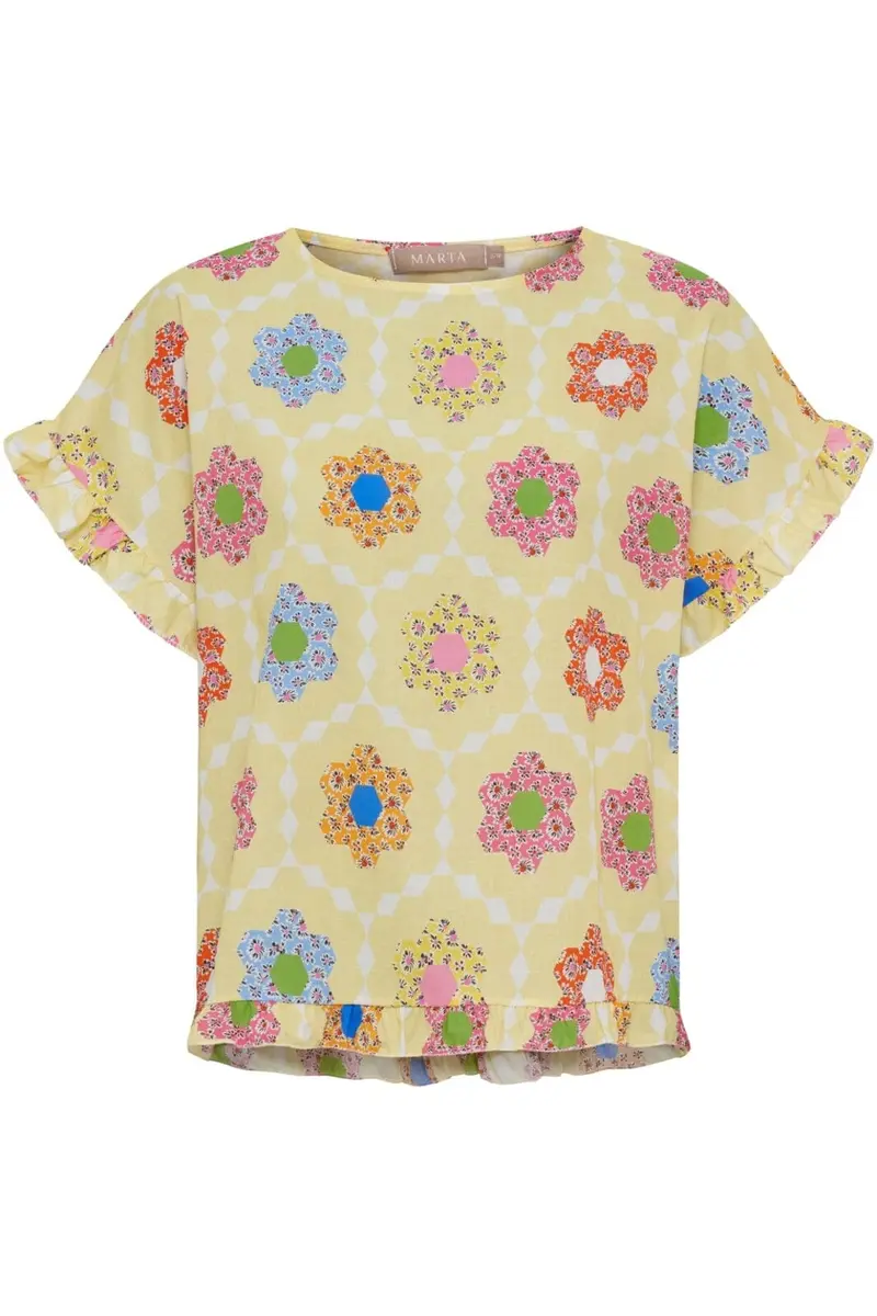 Marta Du Chateau - Mdckasimira Top 268483 - Yellowipa1401D6