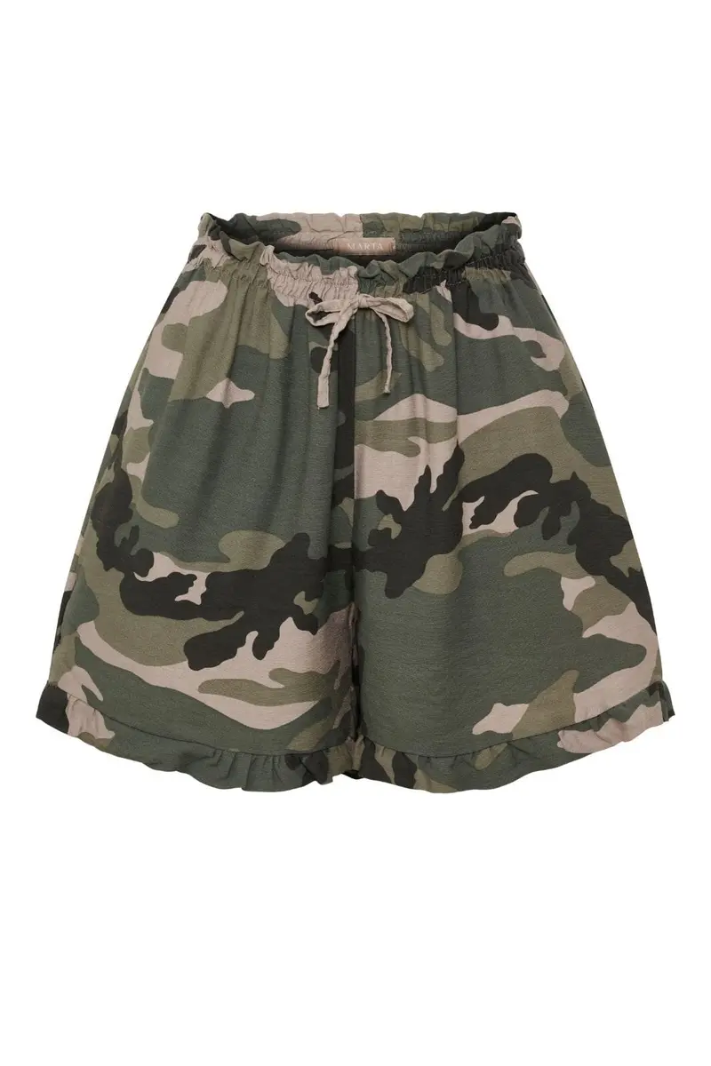 Marta Du Chateau - Mdcmarlow Shorts 22618 - Military6