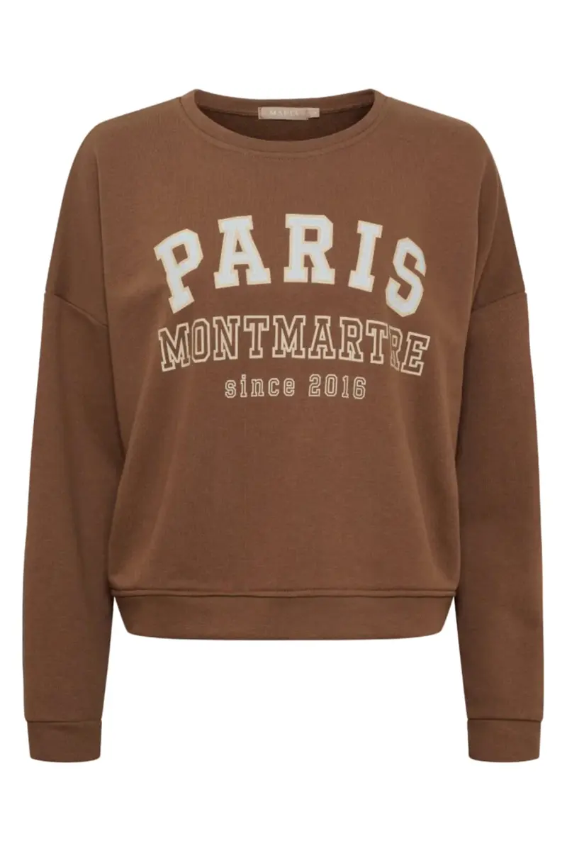 Marta Du Chateau - Mdcoceana Sweatshirt 261838 - Chocolato6