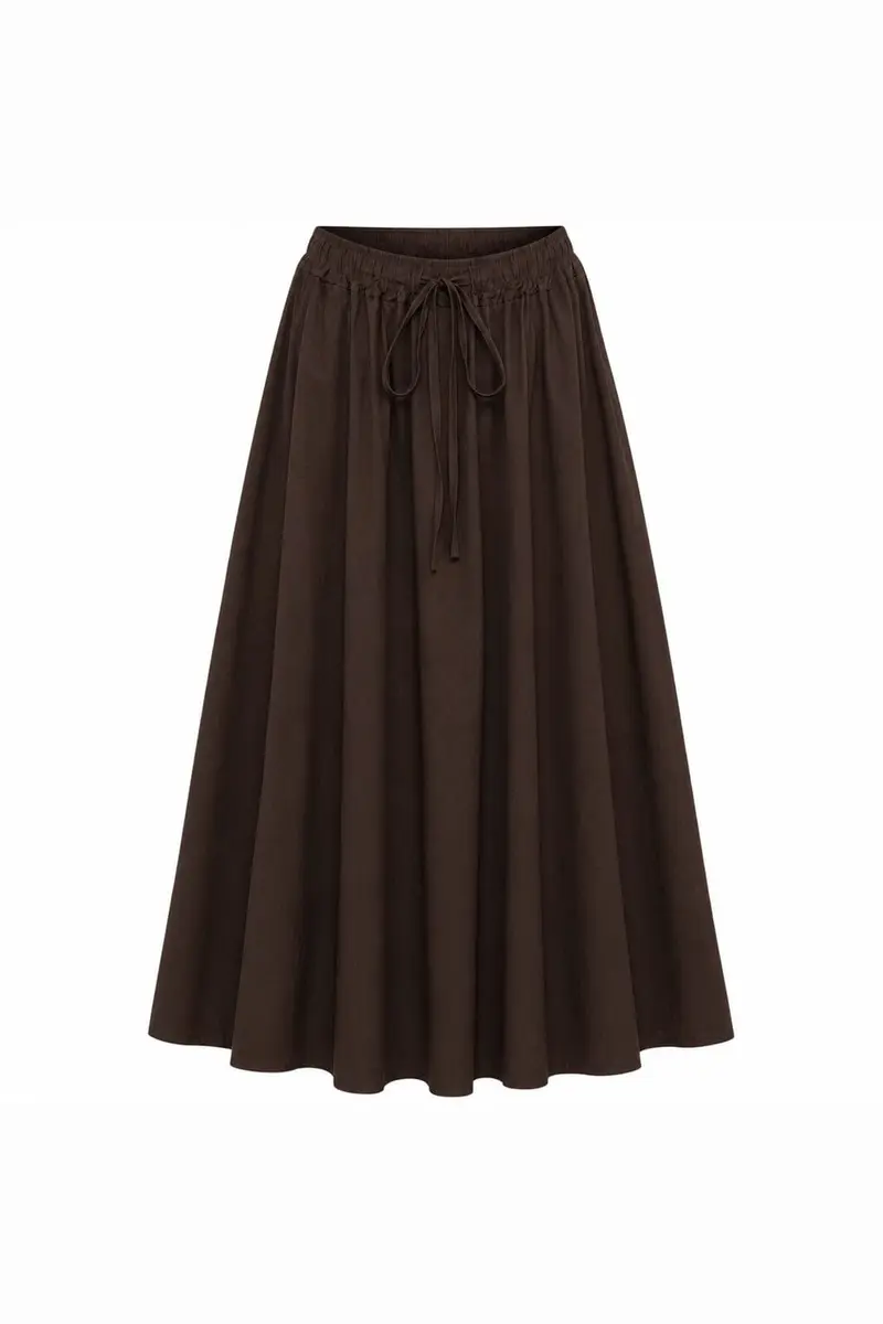 Marta Du Chateau - Mdcpomeline Skirt 8784 - Moro