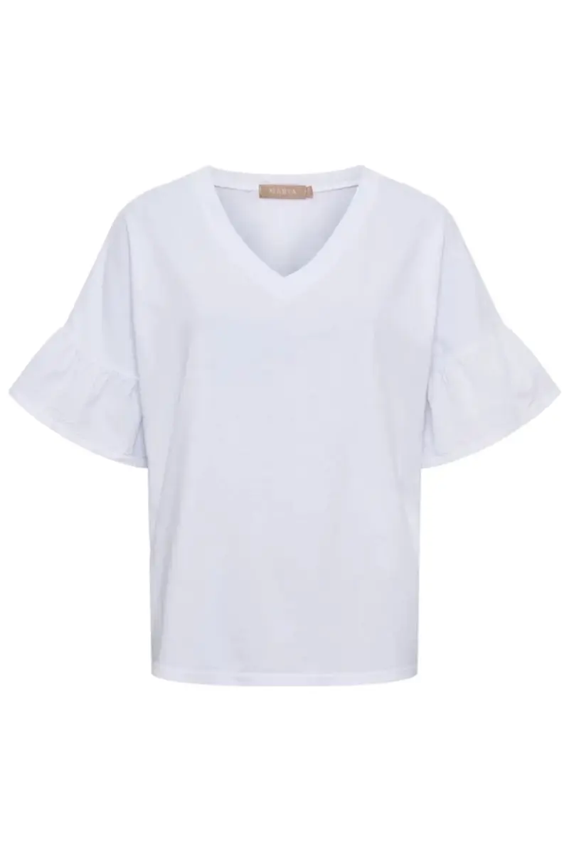 Marta Du Chateau - Mdcsabela Tee 26100 - White