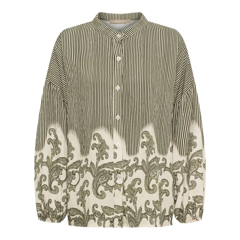 Marta Du Chateau - Mdcsequoia Shirt 8597 - Military4602tpe