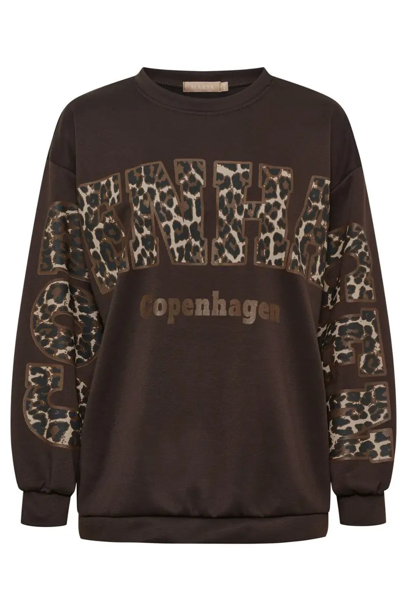 Marta Du Chateau - Mdcsevilla Sweatshirt 22659leo - Moro/Leo