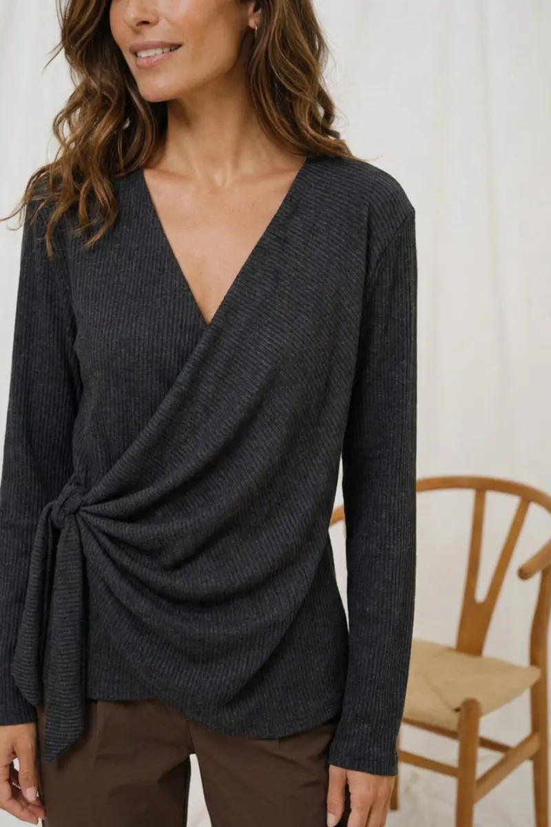 Marta Du Chateau - Mdctalina Blouse 1612- - Black