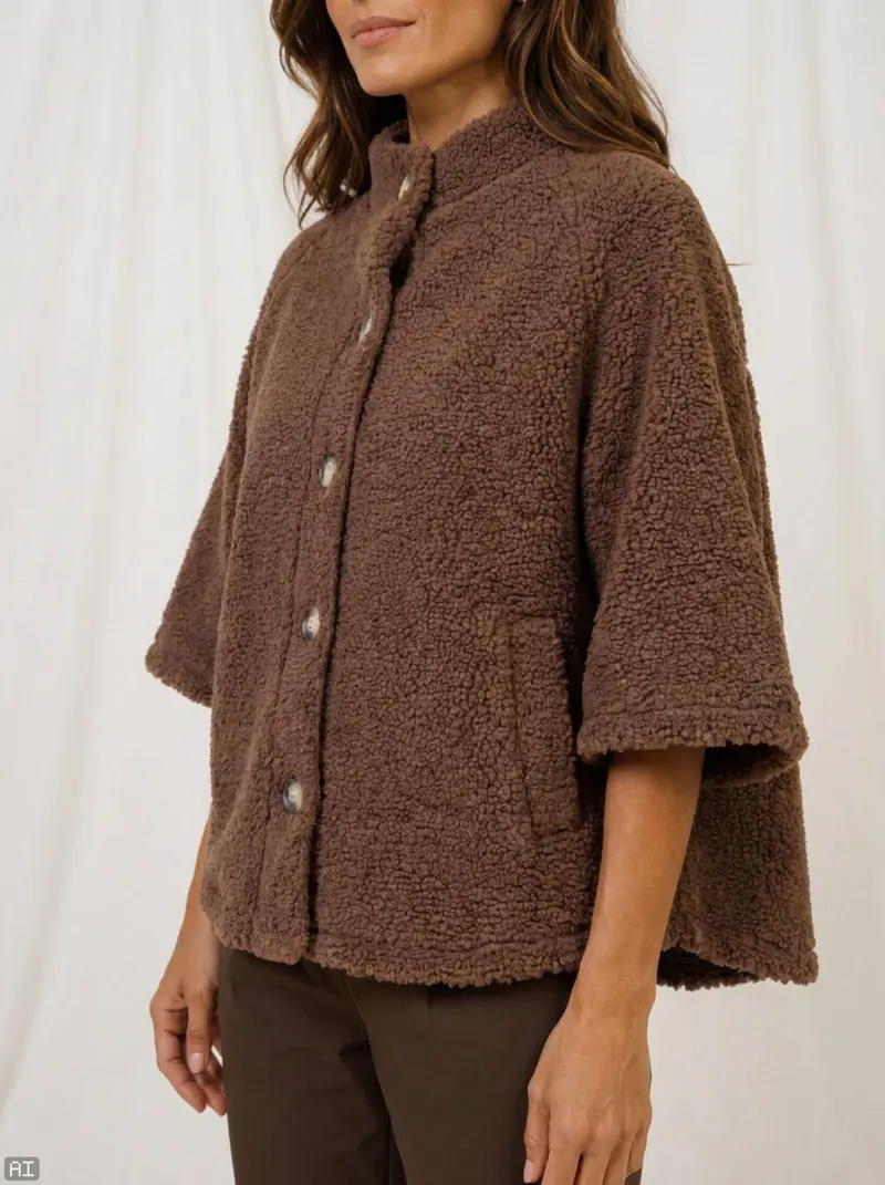 Marta Du Chateau - Mdcvalencia Jacket 248370teddy - Marrone9