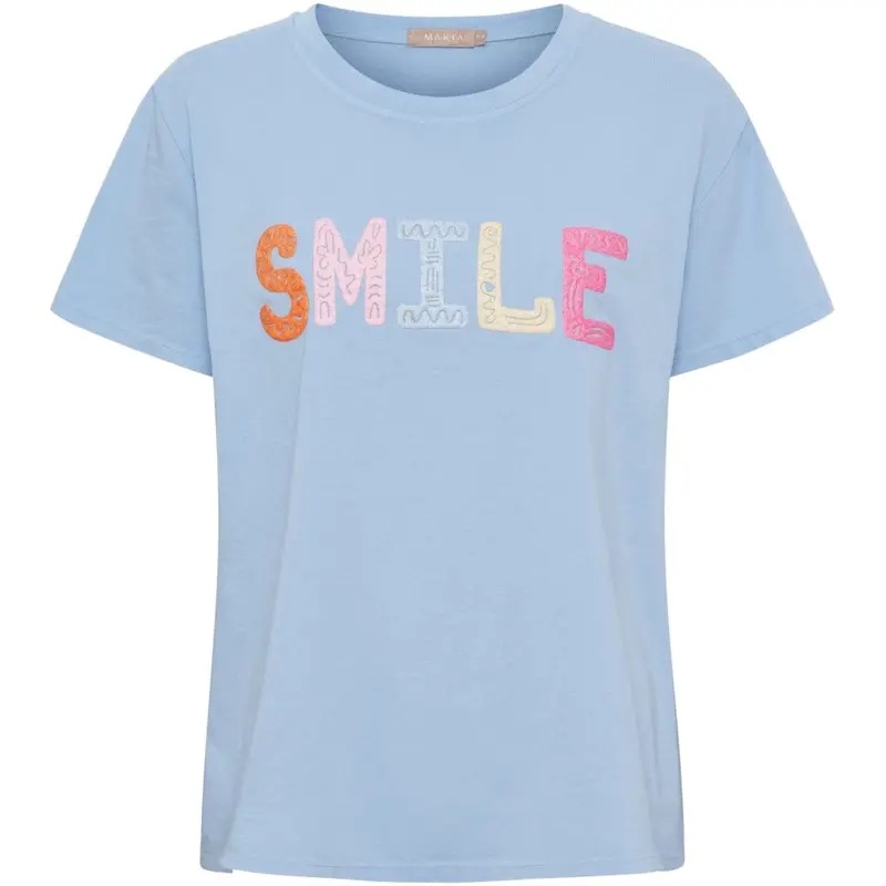 Marta Du Chateau - Mdcvespera Tee 22585 - Lightblue