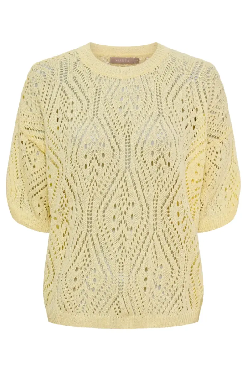Marta Du Chateau - Mdcvina Knit 6592 - Yellow