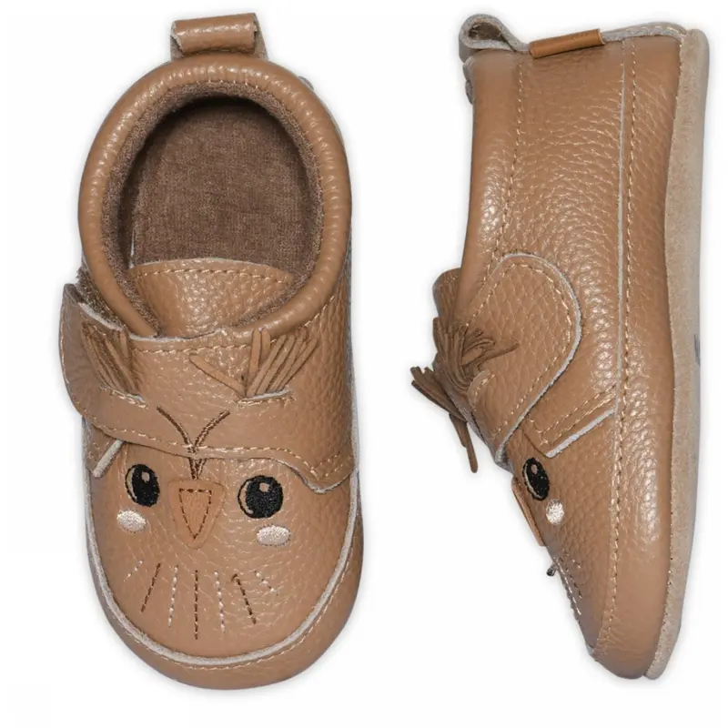 MELTON Biscuit Owl Læder Futter