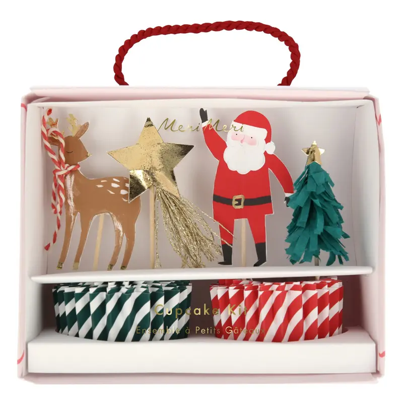 Meri Meri cupcake kit, Festive icon