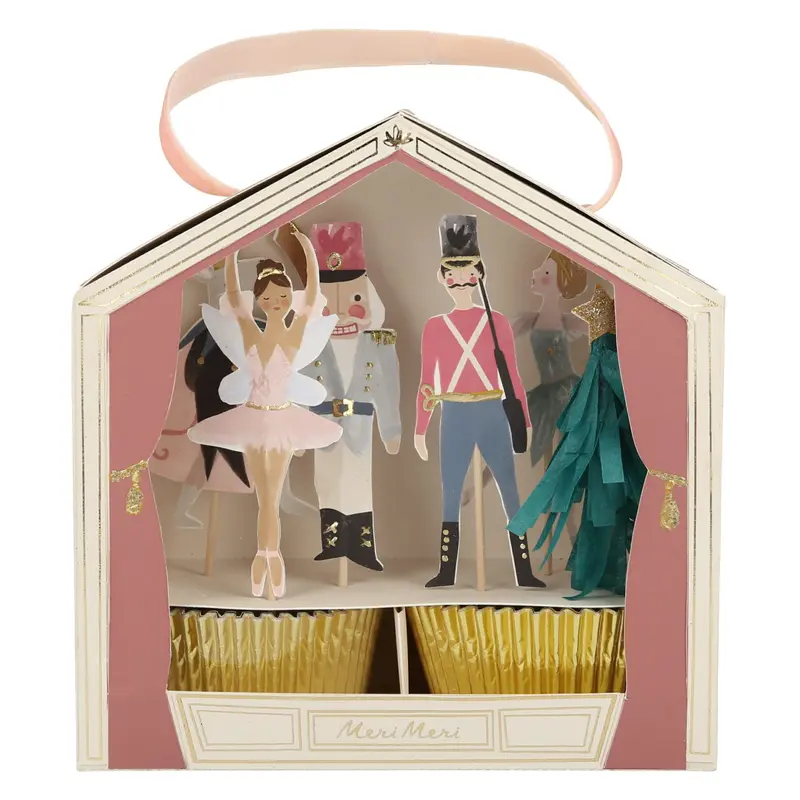 Meri Meri cupcake kit, Nutcracker