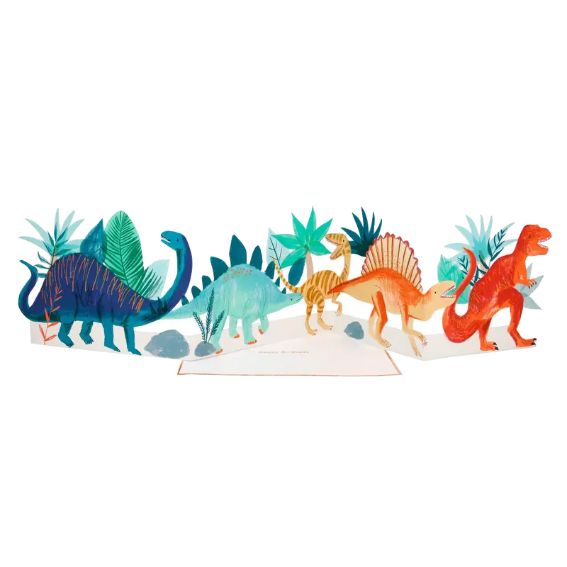 Meri Meri Kort, Dinosaurer