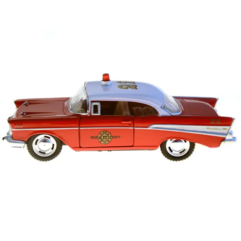 Metalbil Chevrolet Fire Chief, rød
