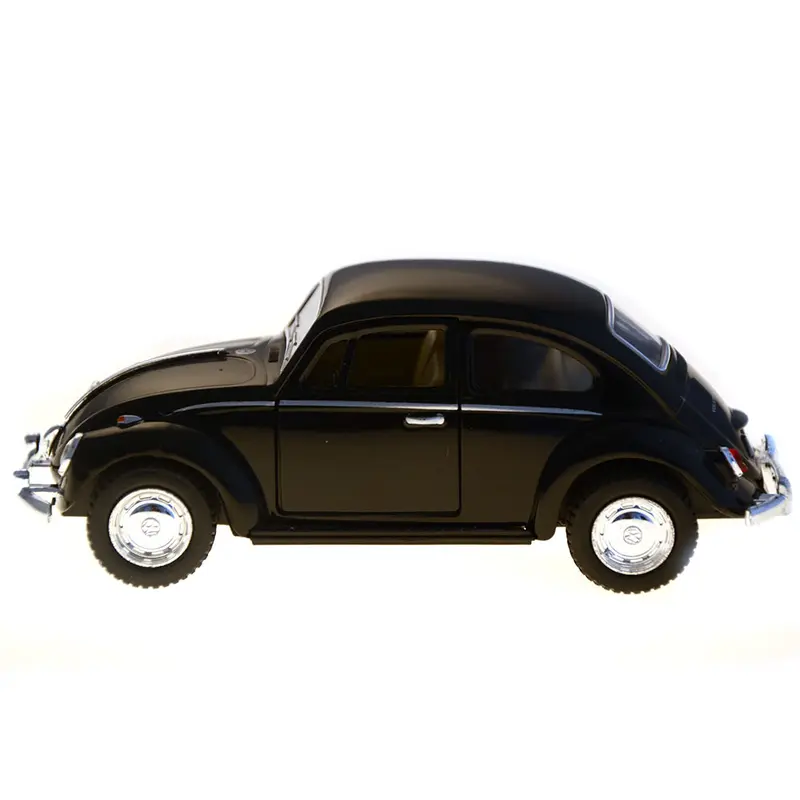 Metalbil VW classic Beettle, sort