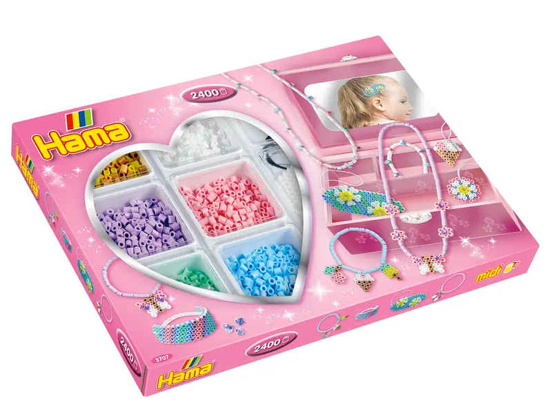 Midi aktivitetsæske, pink