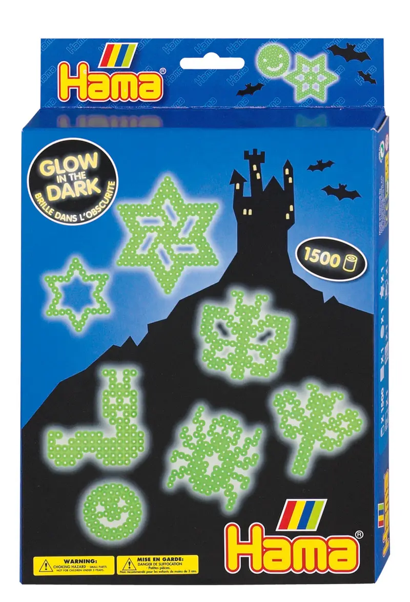 MIDI SÆT GLOW IN THE DARK STOR 3414