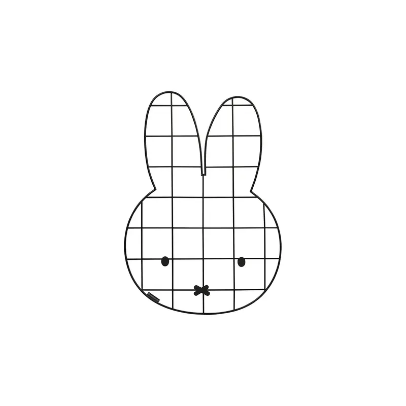 Miffy vægopslagstavle i meal sort