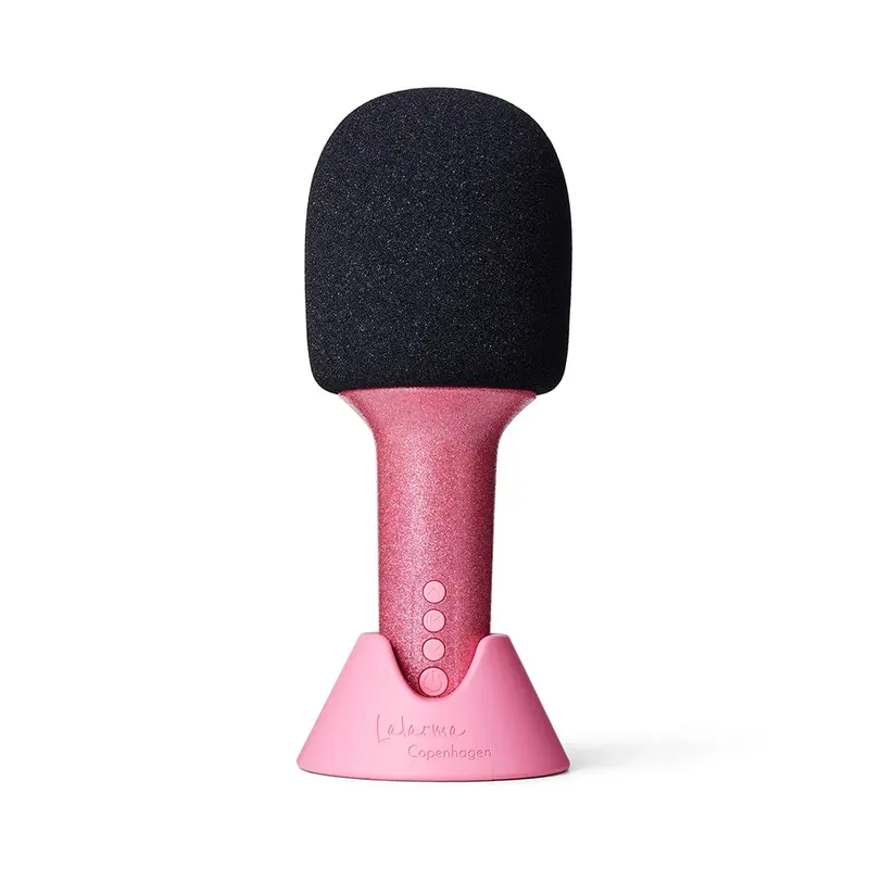 MIKROFON GLITTER ROSE