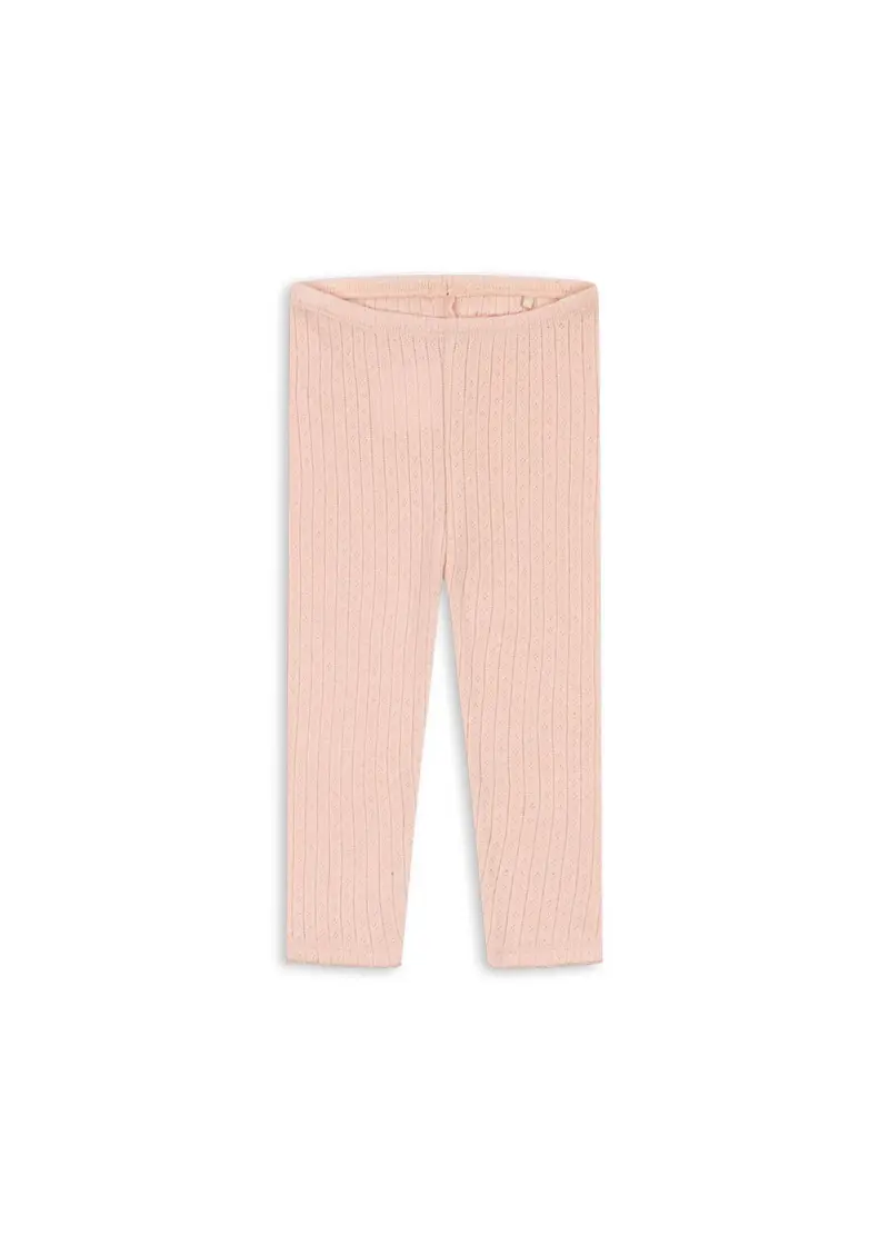 Minnie Leggings, Pale Blush