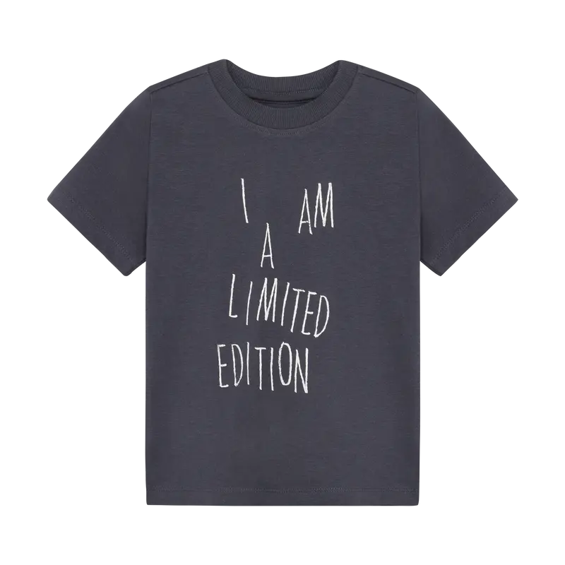 Minymo "I am Limited edition" blå T-shirt 134301