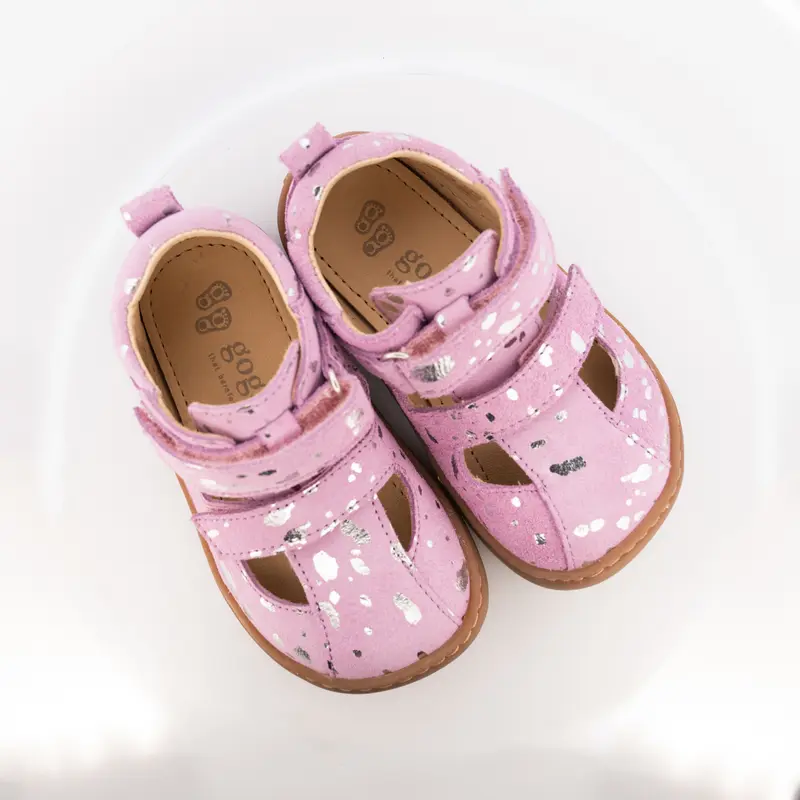 MIO Barfodssandal Purple Glitter