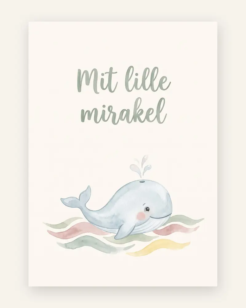 Mit lille mirakel plakat