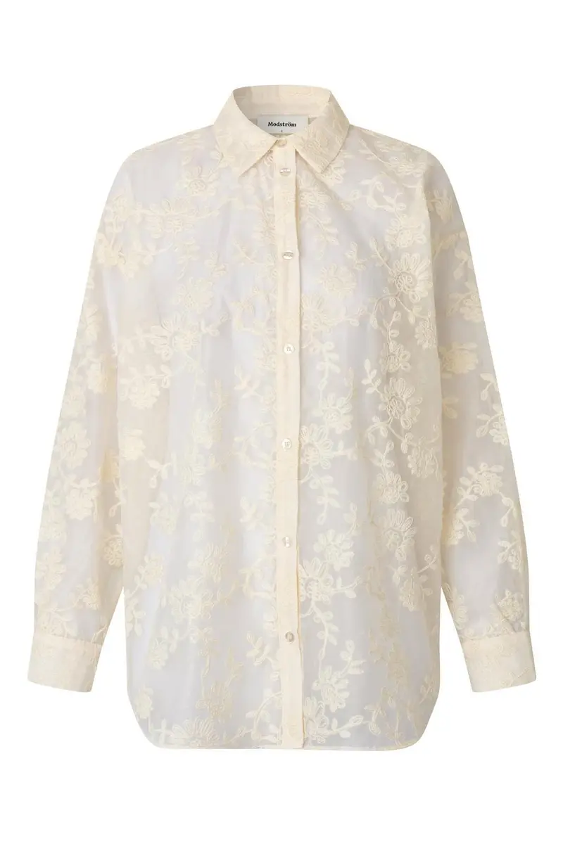 Modström - Babaramd Long Shirt 59273 - 598 - Vanilla Cream