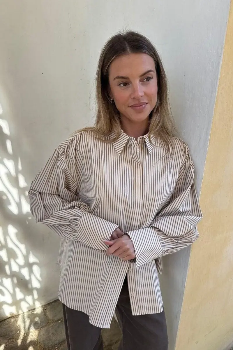 Modström - Baldvinmd Shirt 59222 - 12059 - Peony Stripe